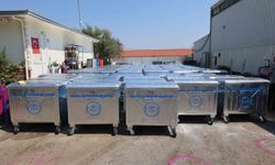 Şehzadeler İlçesine 220 Yeni Çöp Konteyneri Takviyesi