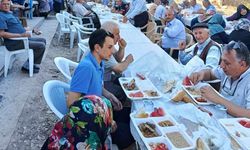 Şeyhçakır köyünde hayır yemeği geleneği sürdürüldü