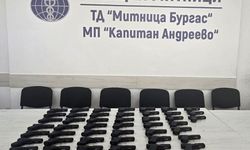 Sınır Kapısında İncir Yüklü Tırda 45 Kaçak Silah Bulundu