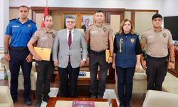 Sinop'ta mahalle bekçilerine ödül töreni