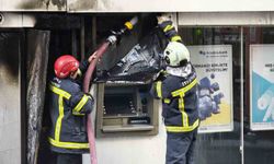 Sivas'ta ATM Yangını Korkuya Neden Oldu