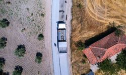 Soma'da ulaşımı kolaylaştıran yeni yol çalışması