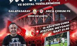 Sungurlu'da Çorum FK Maçları Dev Ekranda İzlenecek