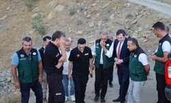 Taşdelen köyünde afet öncesi saha çalışmaları yapıldı