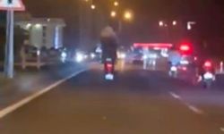 Tek Tekerle Giden Sürücüye 46 Bin Lira Ceza