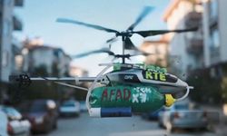 TEKNOFEST'te iki engelli genç, insansız yangın söndürme helikopteri tasarladı
