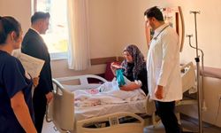 Tercan Devlet Hastanesi'nde Yatan Hastalarla Buluşuldu