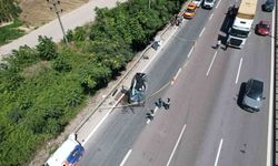 Tırın durduğu sırada otomobilin çarpması sonucu uzman onbaşı hayatını kaybetti