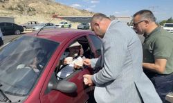 Tosya'da Yolculuk Edenlere Coğrafi İşaretli Pirinç Pilavı İkramı