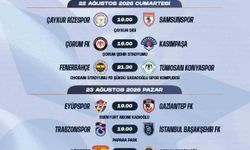 Trendyol Süper Lig 2026-2027 2. ve 3. Hafta Programı Duyuruldu