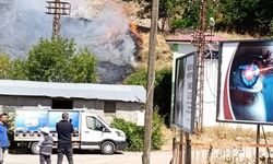 Tunceli'de otluk alanda çıkan yangın kontrol altına alındı