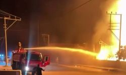 Turgutlu'da Palet Fabrikasında Yangın Alarmı