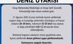 Türkeli'de Boğulma Tehlikesine Karşı Denize Giriş Yasaklandı