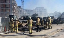 Tuzla'daki İşçi Konteynerlerinde Yangın Panik Yarattı