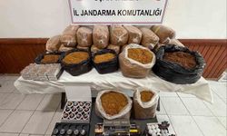 Uşak'ta Bandrolsüz Tütün ve Kaçak Ürünler Ele Geçirildi