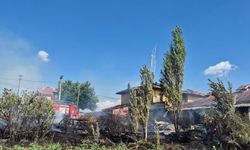 Uşak'ta ev yangını, bir evi kullanılmaz hale getirdi