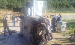 Uşak'ta feci kaza: 1 kişi yaşamını yitirdi, 3 yaralı