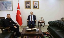 Vali Taşolar, AFAD Müdürü Tuncer Şeyda ile bir araya geldi