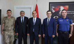 Vali Taşolar'dan Kaymakam Kayaş'a Ziyaret