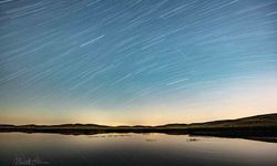 Van'da fotoğrafçılar Perseid meteor yağmurunu görüntüledi