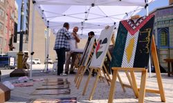 Van'da Gazze'ye Destek İçin Resim Sergisi Düzenlendi