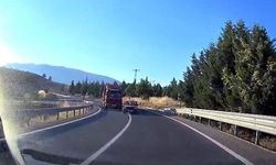 Virajda Hatalı Sollama Facianın Eşiğinden Döndü: Kafa Kafaya Çarpışma Saniyelerle Önlenebildi- Video