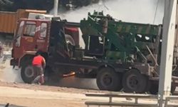 Viranşehir'de park halindeki araçta yangın paniği