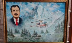 Yağlı Boya Tabloyla Muhsin Yazıcıoğlu'nun Anısı Yaşatılıyor