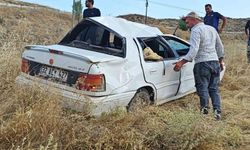 Yalvaç'ta otomobil devrildi: 1 kişi yaralandı
