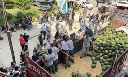 Zile'de Geleneksel Karpuz Dağıtımı