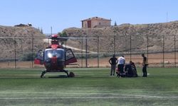 58 Yaşındaki Kalp Krizi Hastası Hava Ambulansıyla Malatya'ya Nakledildi
