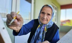 81 Yaşında Sanatla Dolu Günler Geçiriyor: Fırçayı Hiç Bırakmıyor