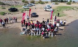 Adıyaman'da Çamgazi Barajı'na 680 Bin Yavru Sazan Salındı