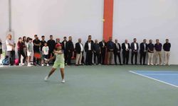 Ağrı Dağı Cup tenis turnuvasında maçlar başladı