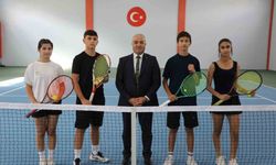 Ağrı'da Türkiye Tenis Ligi Doğu Anadolu Bölgesi Turnuvası Start Aldı