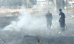 Aksaray'da Kuru Otların Tutuşması Yangın Çıkardı