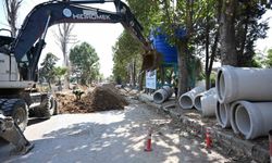 Alaşehir'de Taşkınlara Karşı 1.2 Kilometre Uzunluğunda Yeni Kolektör Hattı İnşaatı