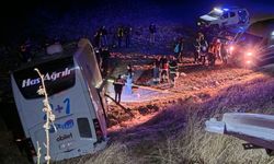 Amasya'da Yolcu Otobüsü Şarampole Uçtu: 24 Yaralı, 2'si Ağır