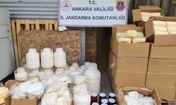 Ankara'da Sahte Gıda Operasyonu: 838 Kilogram Süt Ürünü Ele Geçirildi