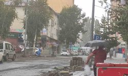 Ardahan'da Dolu ve Sağanak Hayatı Felç Etti
