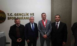 Bakan Bak, Avrupa Okul Sporları Federasyonu Temsilcilerini Ağırladı