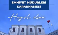 Bakan Çiftçi'den Yeni Emniyet Müdürlerine Başarı Dilekleri