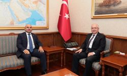 Bakan Güler, Azerbaycan Büyükelçisi Aslanov ile Önemli Bir Görüşme Gerçekleştirdi