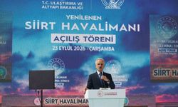 Bakan Uraloğlu: Siirt Havalimanı Yenilendi, Gökyüzüyle Buluştu