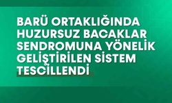 BARÜ ve YTÜ'den huzursuz bacak sendromuna çözüm getiren sistem