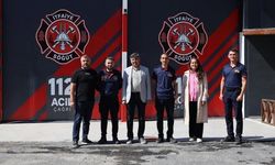 Başkan Durgut, İtfaiye Haftası'nda İtfaiye Personeliyle Buluştu