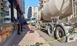 Beton mikserinin altında kalarak hayatını kaybeden yaşlı adam