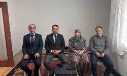 Bilecik'te Yangın Mağduru Aileye Sosyal Destek