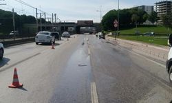Bursa’da kimyasal madde alarmı: Yol kapatıldı, trafik kilitlendi