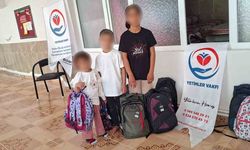 Çermik'te 43 Yetim Öğrenciye Kırtasiye Desteği